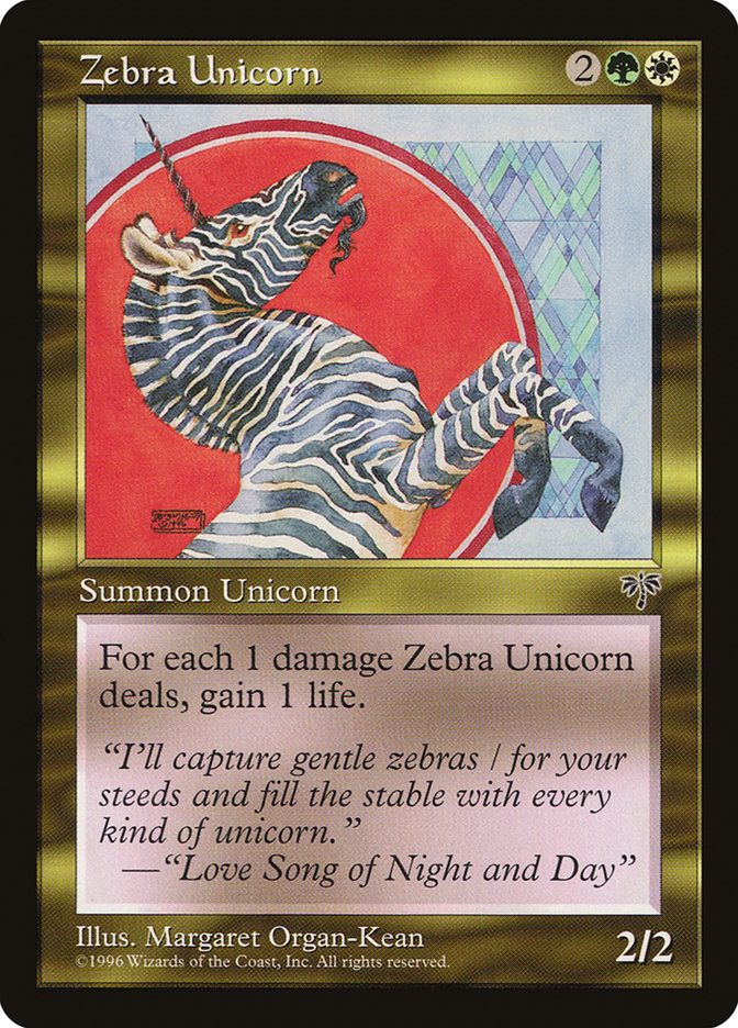 Zebra Unicorn - Mirage (MIR)
