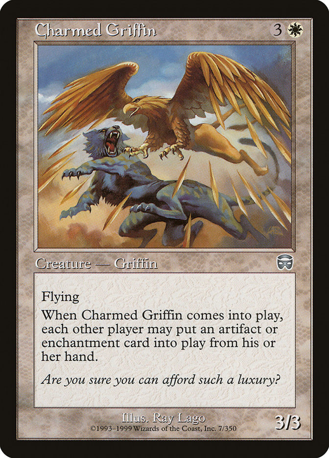 Charmed Griffin - Mercadian Masques