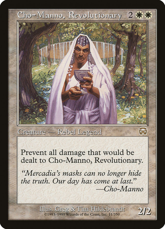 Cho-Manno, Revolucinário - Mercadian Masques (MMQ)