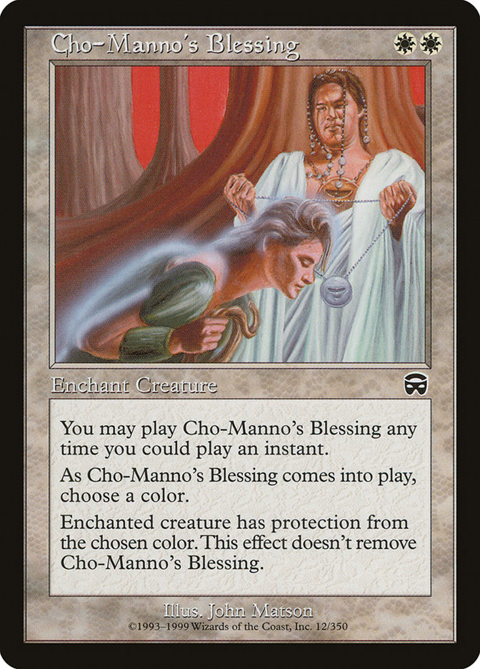 Cho-Manno's Blessing - Mercadian Masques
