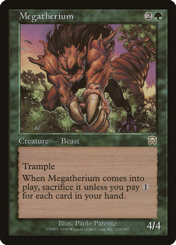 Megatherium - Mercadian Masques