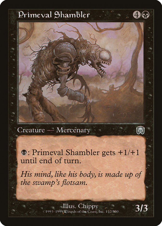 Primeval Shambler - Mercadian Masques (MMQ)