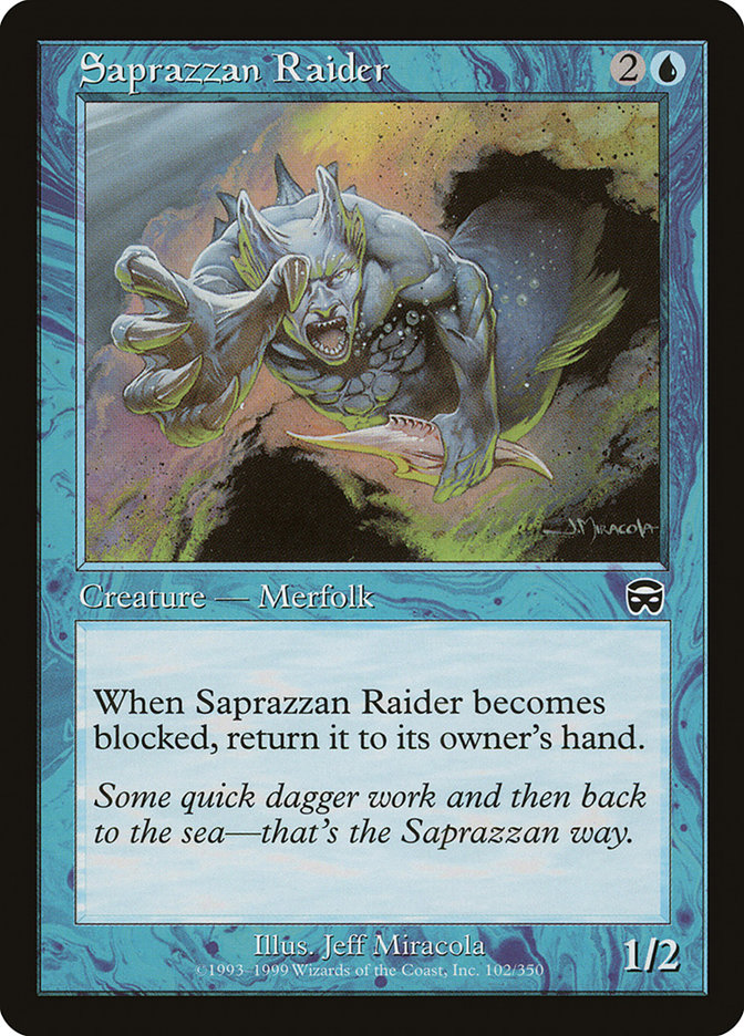 Saprazzan Raider - Mercadian Masques