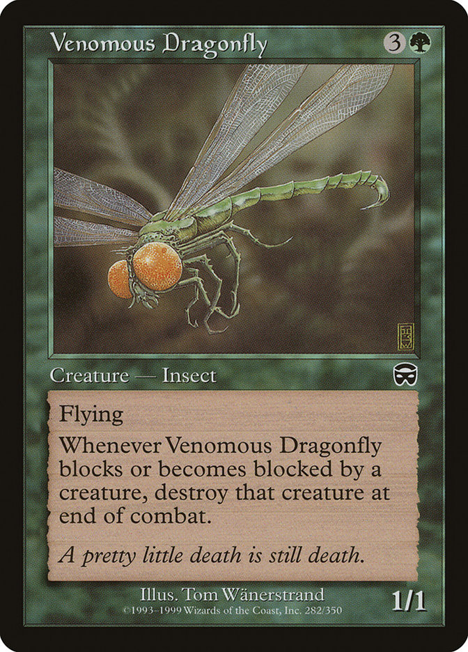 Venomous Dragonfly - Mercadian Masques