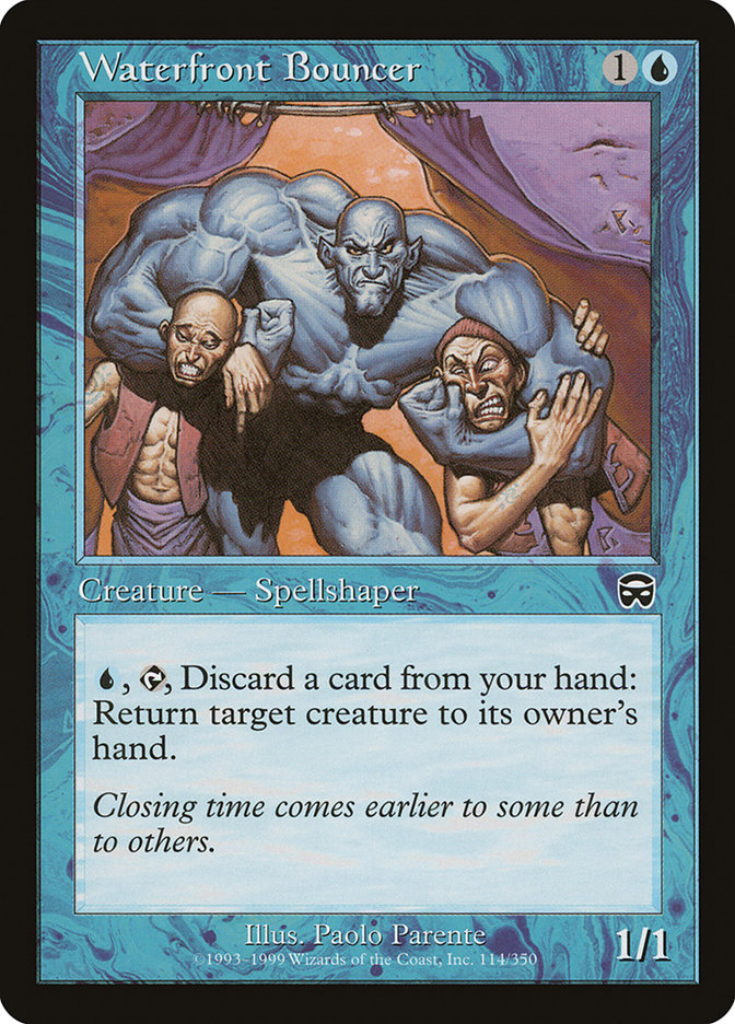 Waterfront Bouncer - Mercadian Masques (MMQ)
