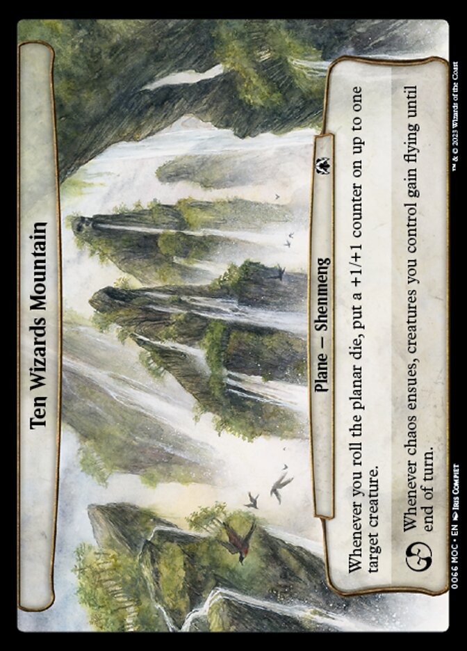 Ten Wizards Mountain - March of the Machine Commander