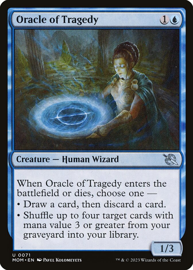 Oracle of Tragedy - March of the Machine