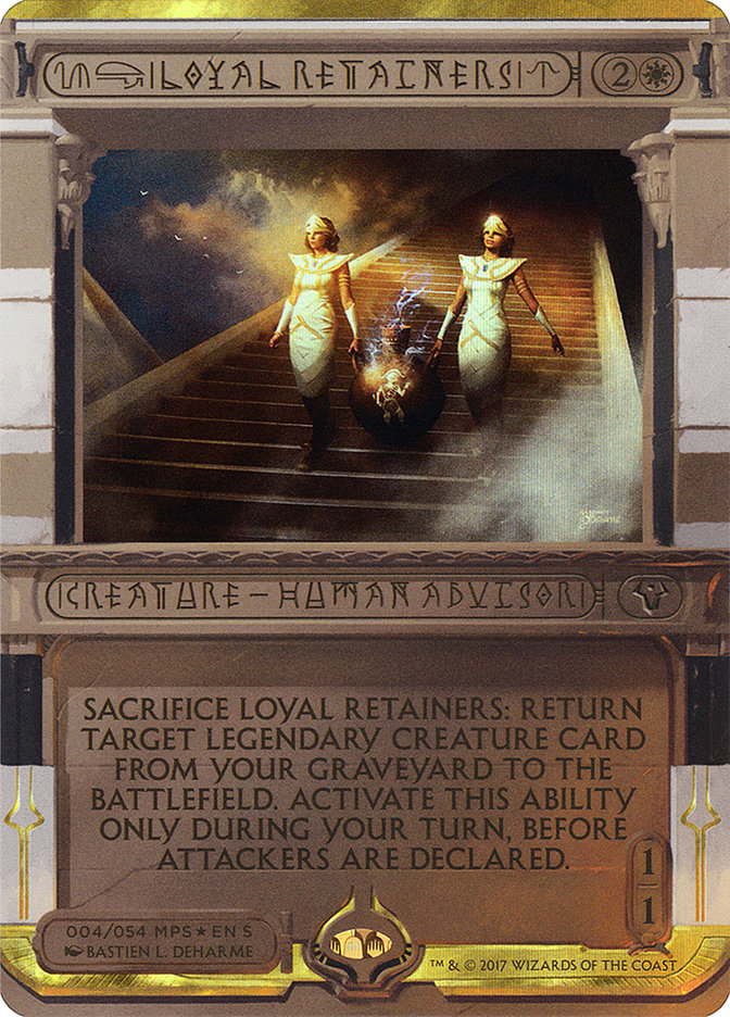 Loyal Retainers - MTG Card versions