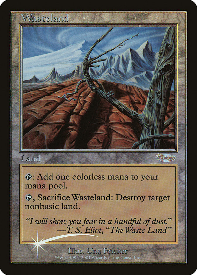 Wasteland - MTG Card versions