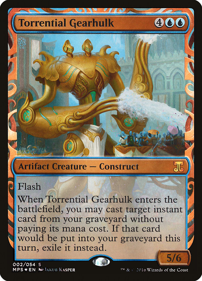Torrential Gearhulk - MTG Card versions