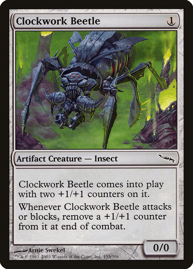 Clockwork Beetle - Mirrodin