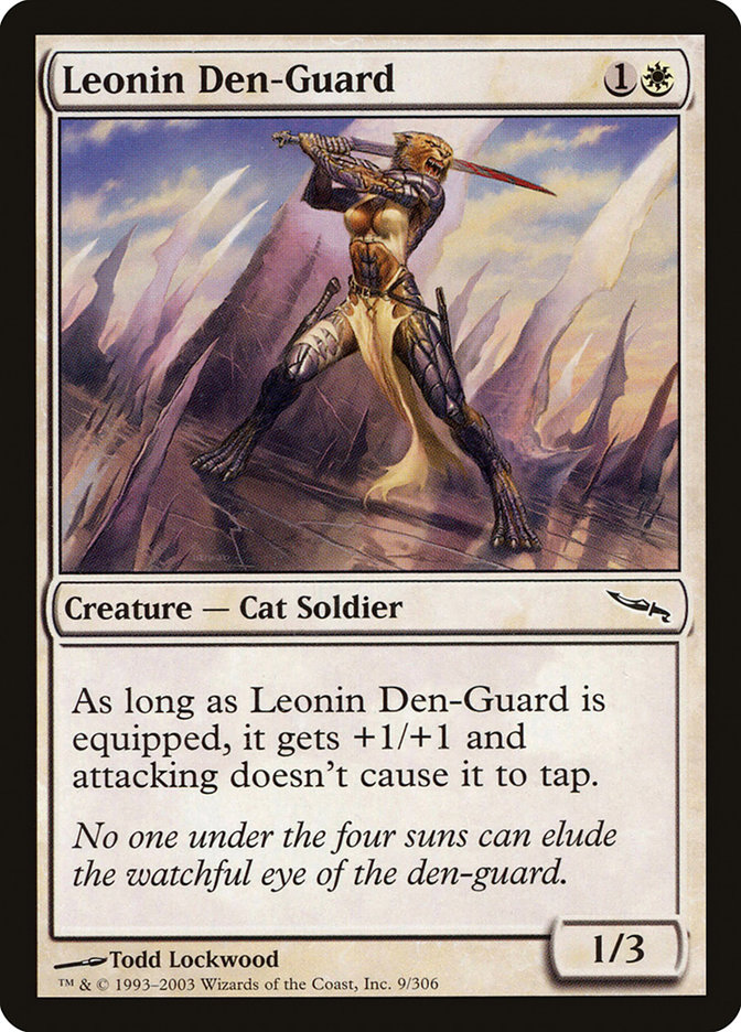 Leonin Den-Guard - Mirrodin (MRD)