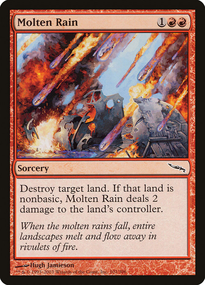Molten Rain - Mirrodin (MRD)