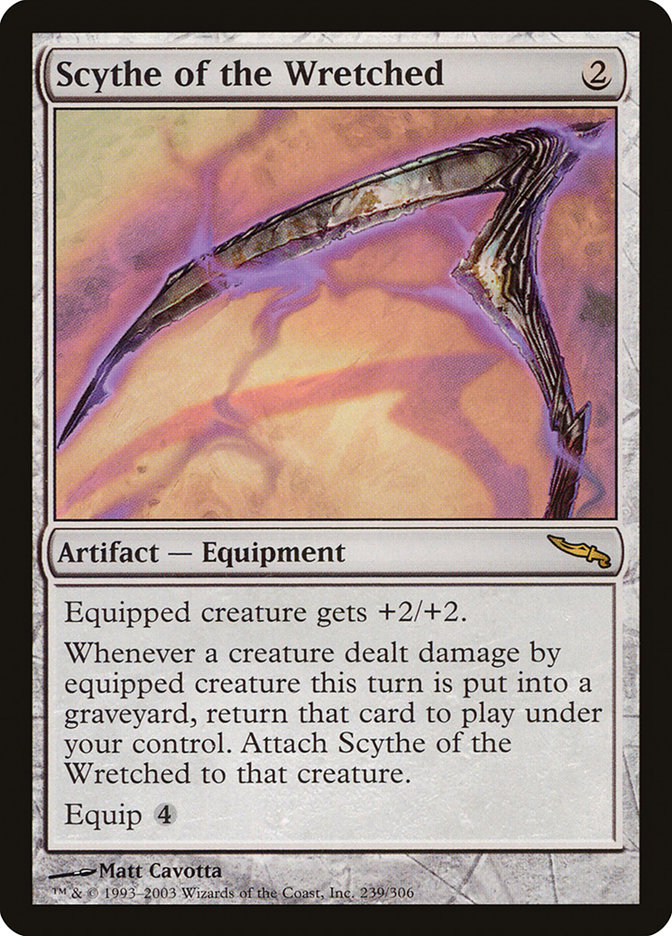 Scythe of the Wretched - Mirrodin