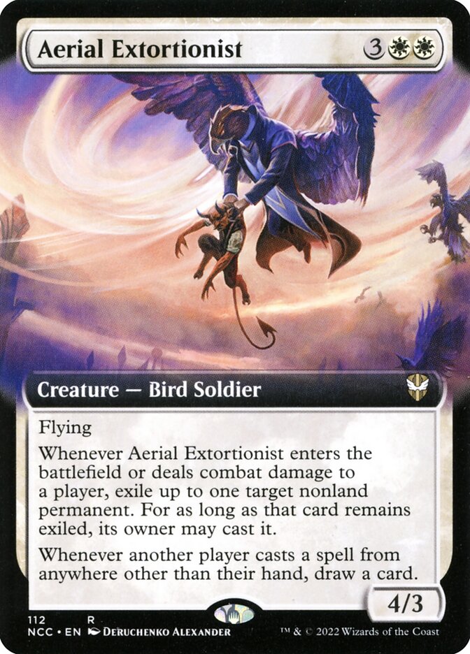 Aerial Extortionist - New Capenna Commander (NCC)