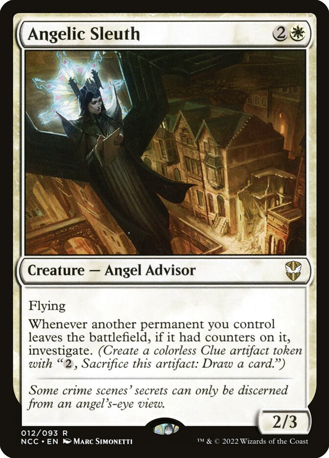Angelic Sleuth - New Capenna Commander (NCC)