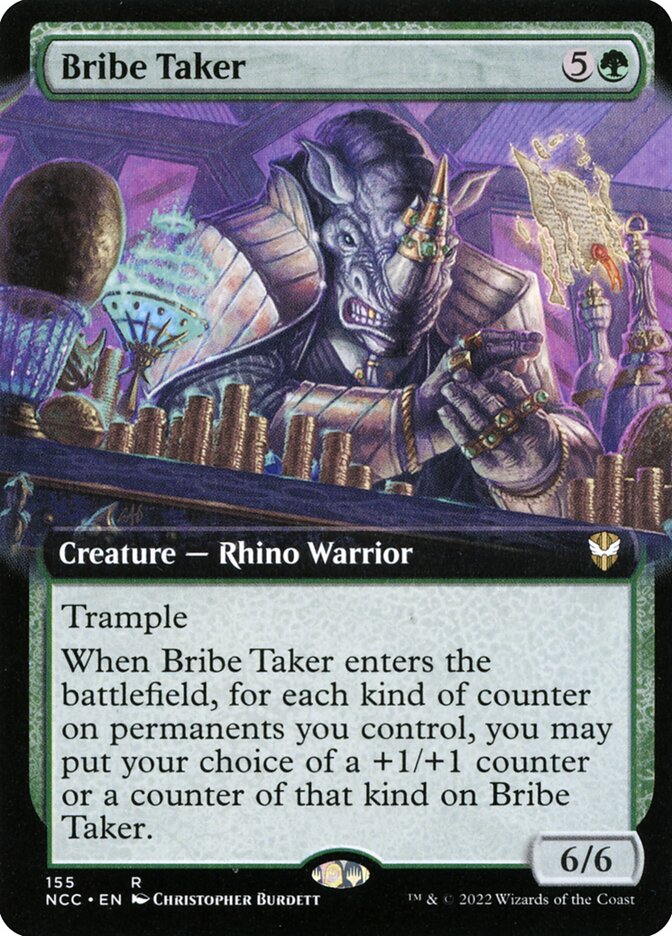 Bribe Taker - New Capenna Commander (NCC)