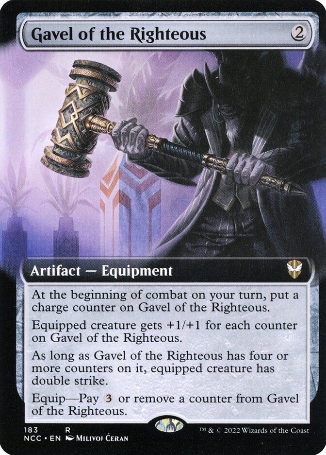 Gavel of the Righteous - New Capenna Commander (NCC)