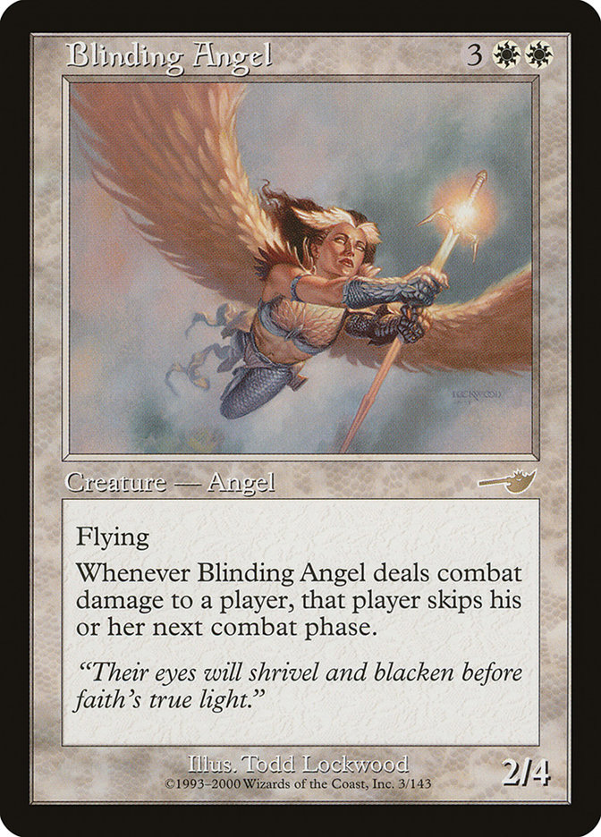 Blinding Angel - MTG Card versions