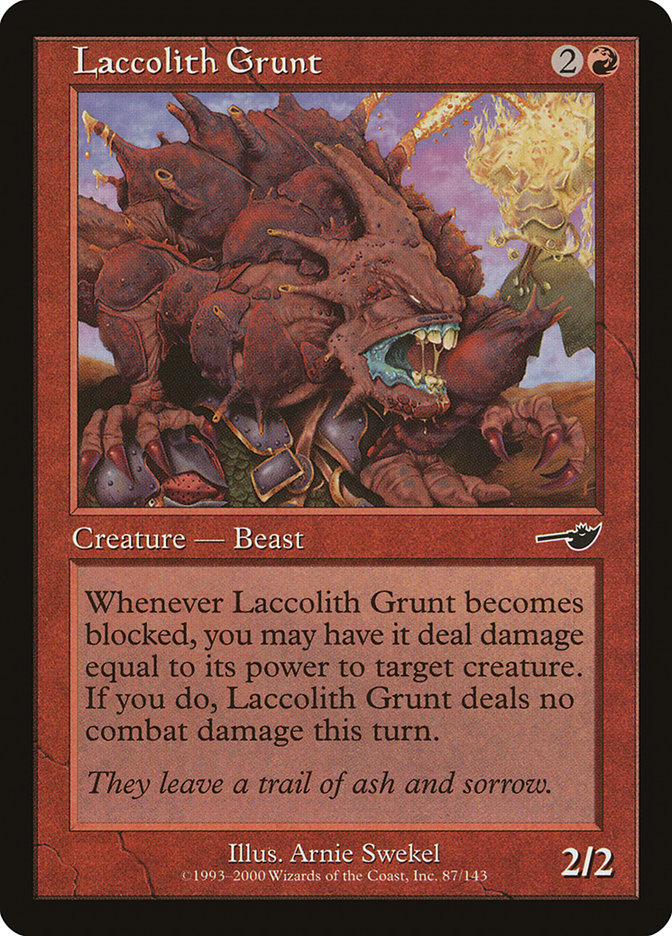 Laccolith Grunt - Nemesis