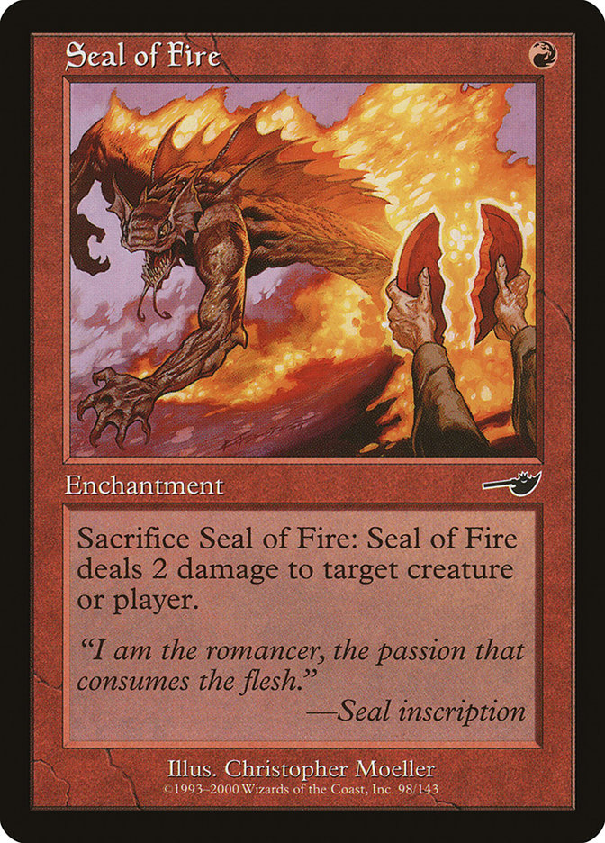 Seal of Fire - Nemesis (NEM)