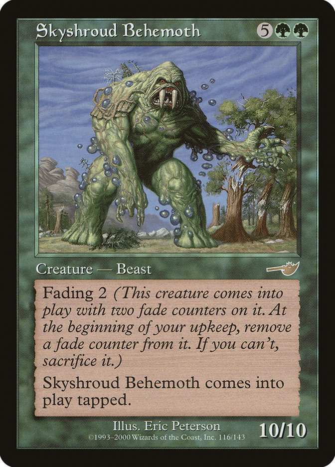 Behemoth de Skyshroud - Nemesis (NEM)