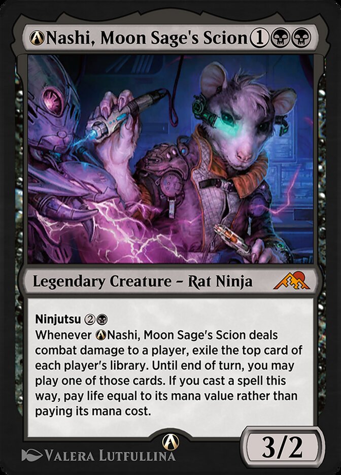 A-Nashi, Moon Sage's Scion - Kamigawa: Neon Dynasty