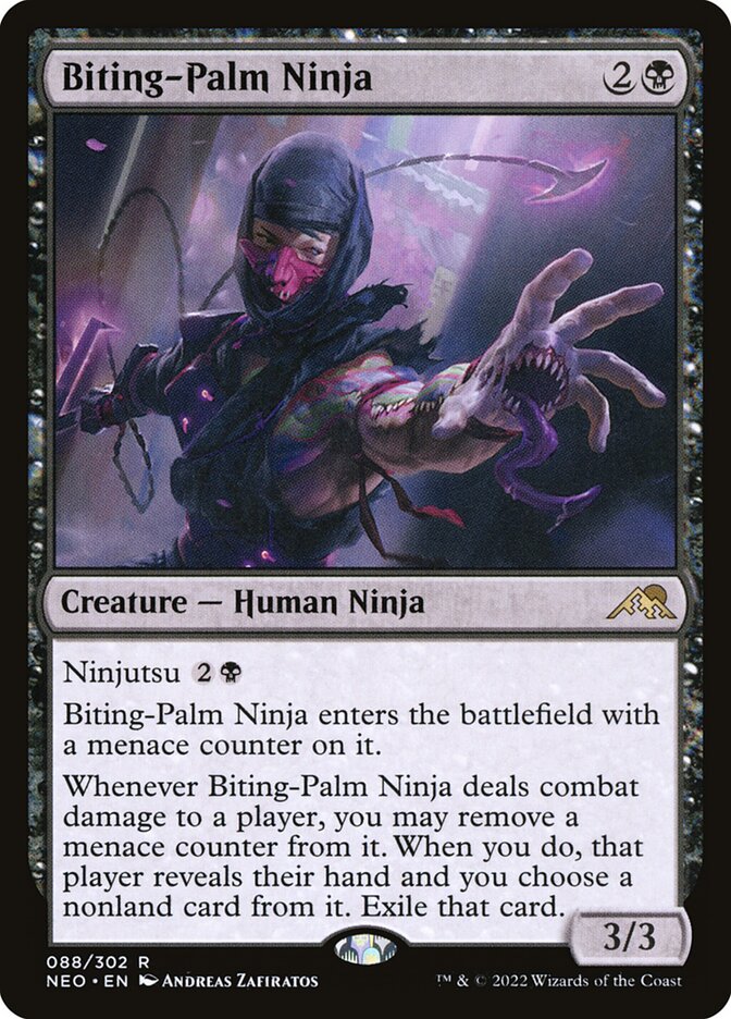 Ninja da Palma Mordedora - Kamigawa: Neon Dynasty (NEO)