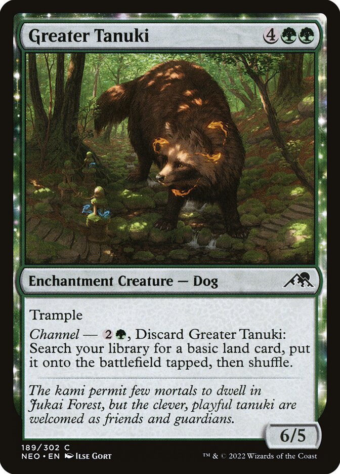 Greater Tanuki - Kamigawa: Neon Dynasty (NEO)