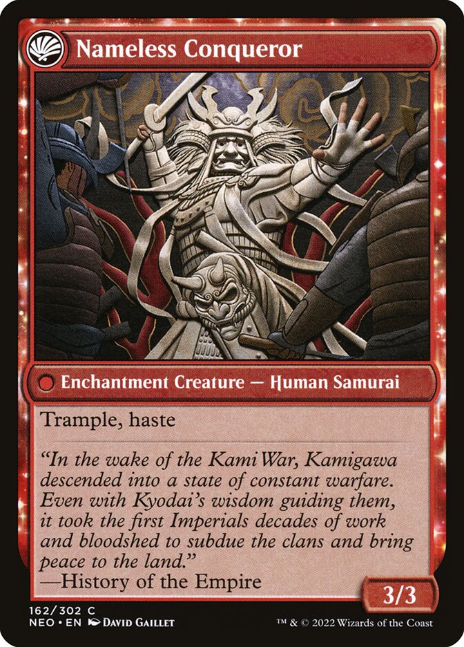 La era de los estados destrozados // Conquistador sin nombre - Kamigawa: Neon Dynasty