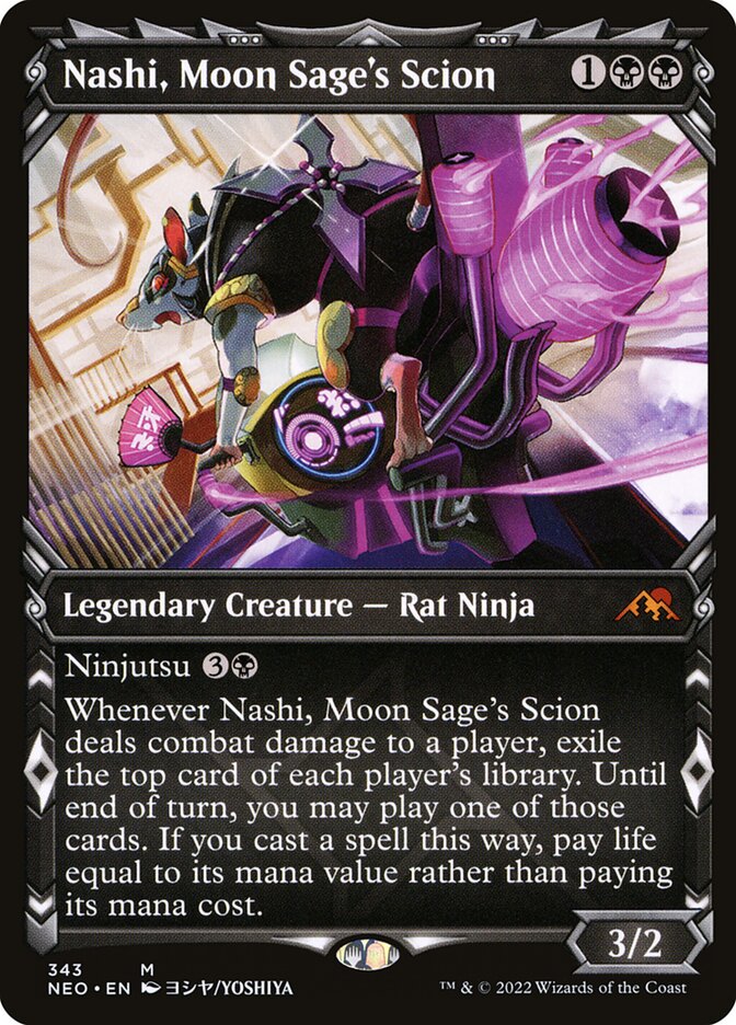 Nashi, vástago de la Sabia de la Luna - Kamigawa: Neon Dynasty (NEO)