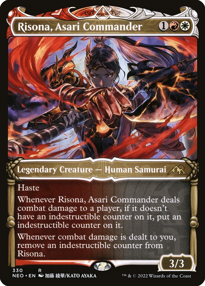 Risona, Asari Commander - Kamigawa: Neon Dynasty (NEO)