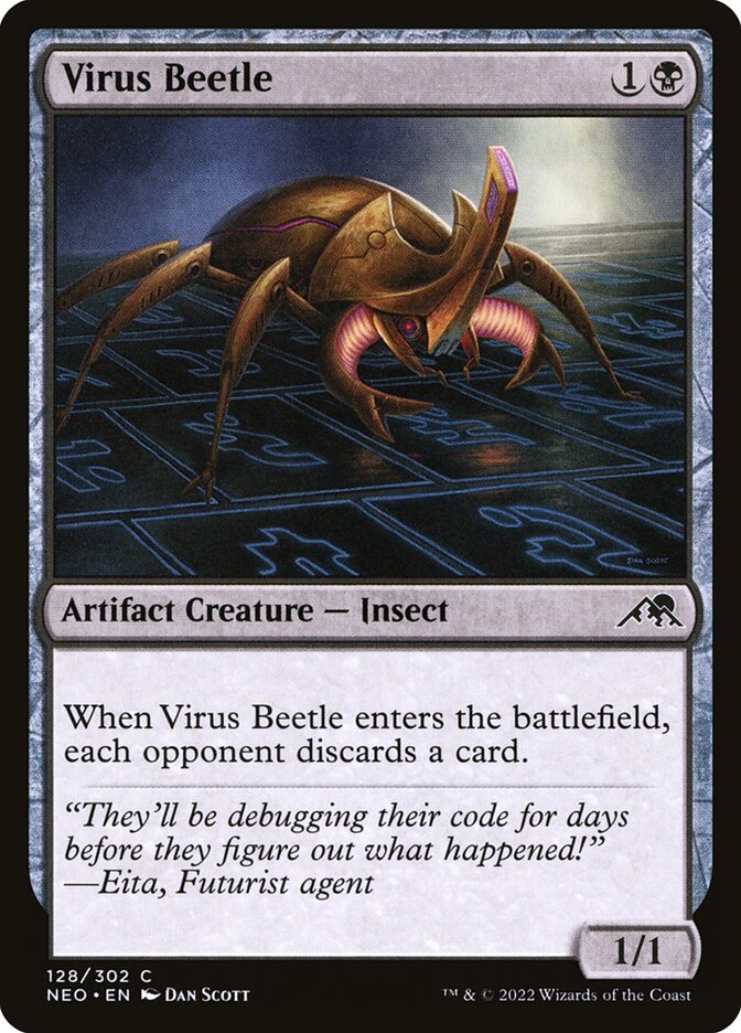 Virus Beetle - Kamigawa: Neon Dynasty
