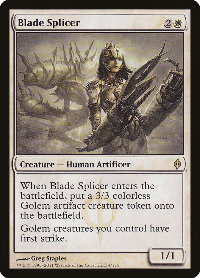 Blade Splicer - MTG Card versions