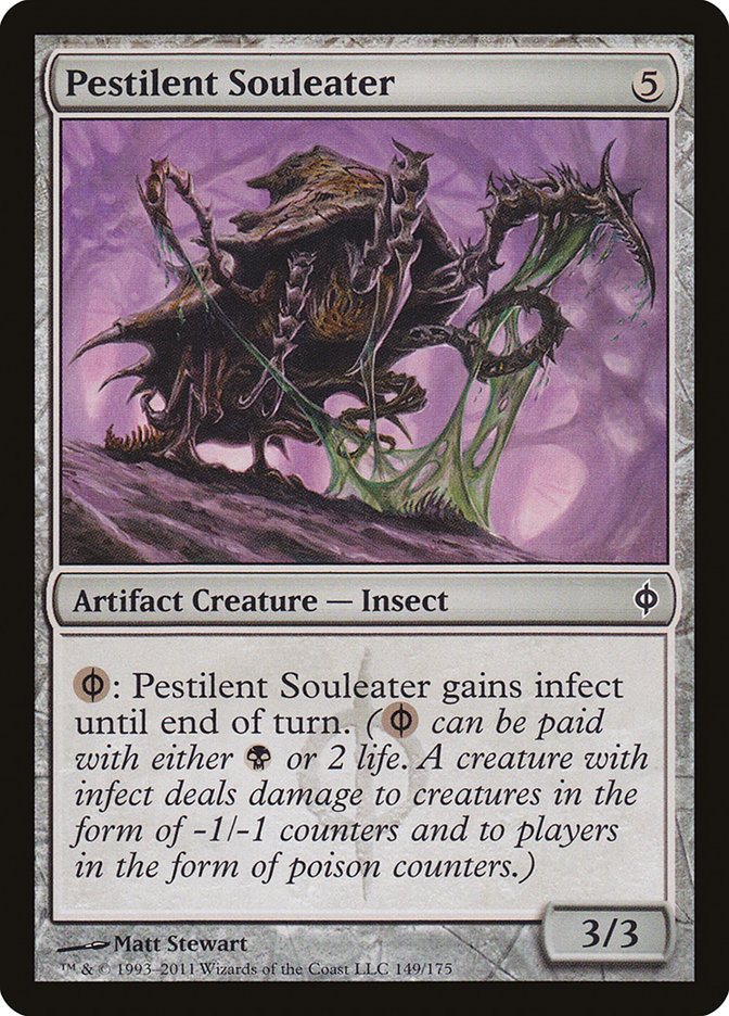 Pestilent Souleater - New Phyrexia