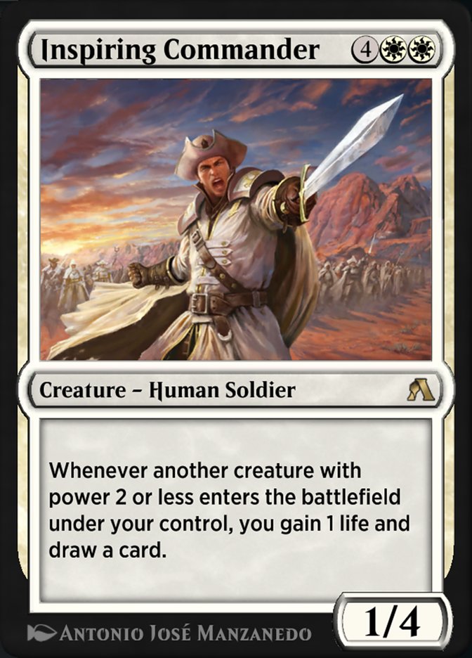Inspiring Commander - Arena New Player Experience Cards (OANA)