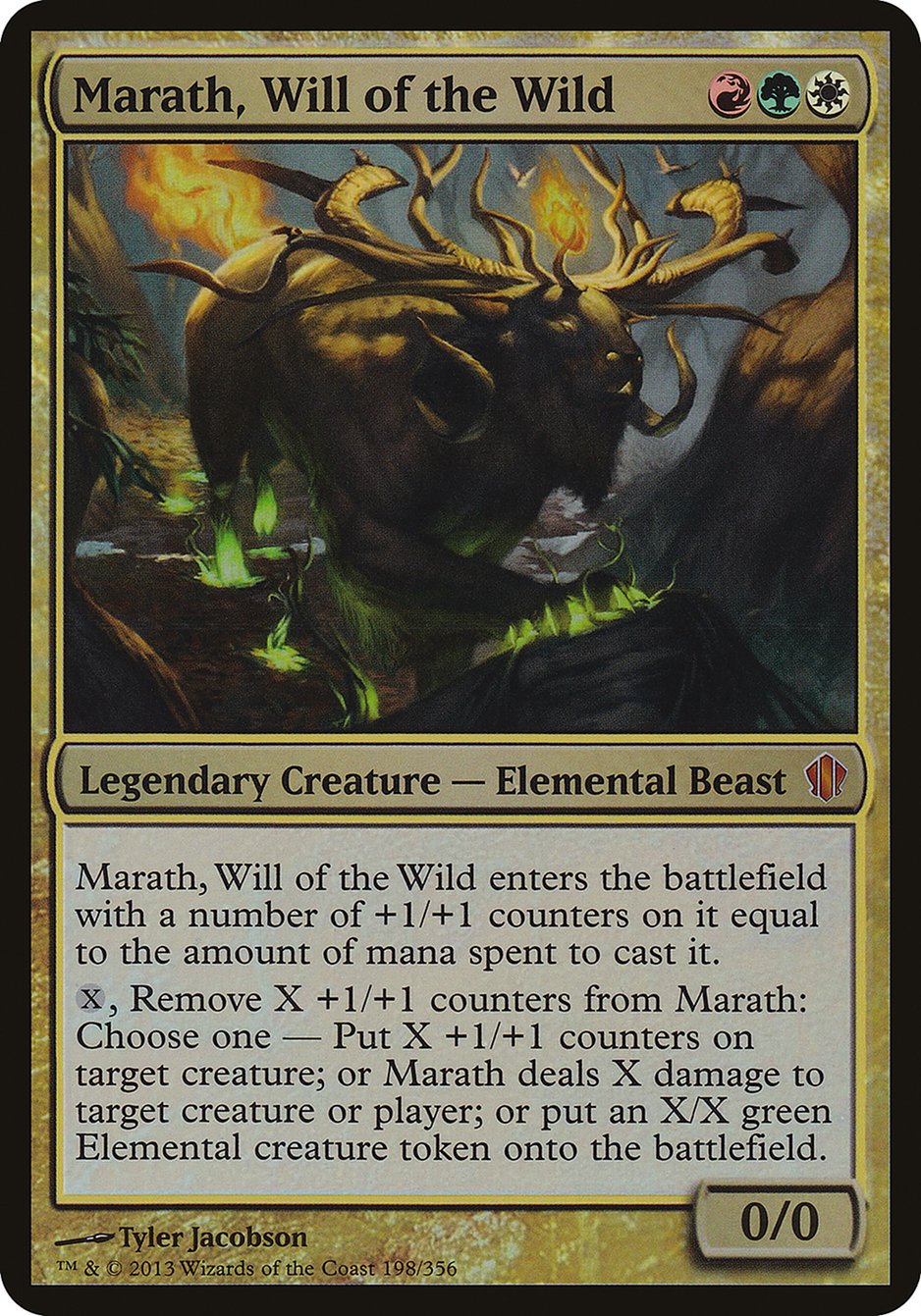 Marath, Will of the Wild - MTG Card versions