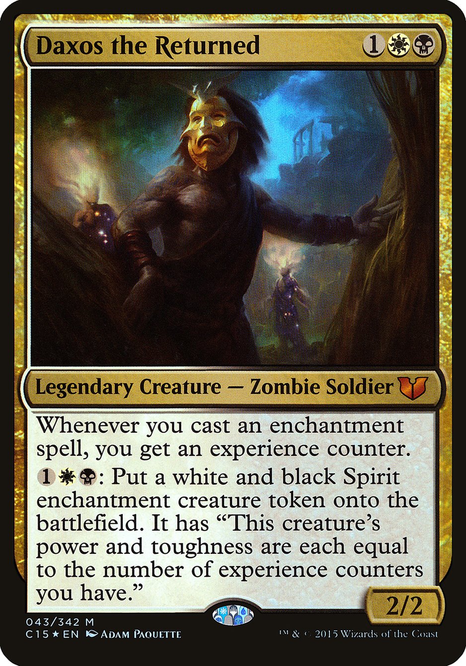 Daxos the Returned - MTG Card versions