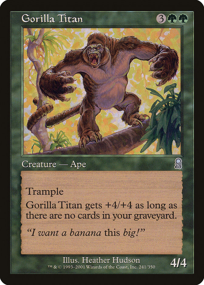 Gorila titán - Odyssey