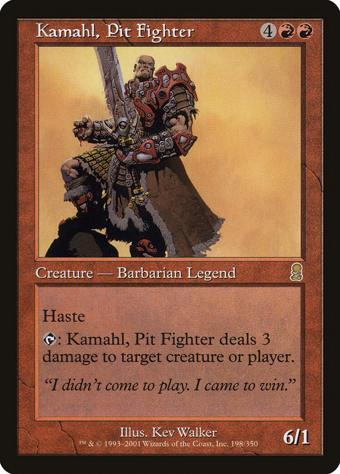 Kamahl, Pit Fighter - Odyssey (ODY)