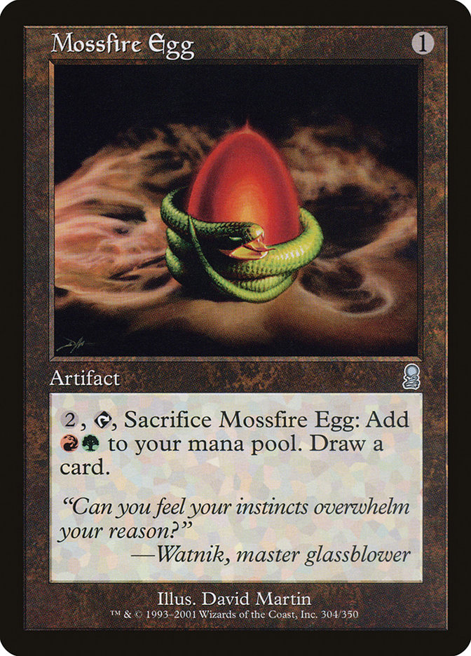 Mossfire Egg - Odyssey