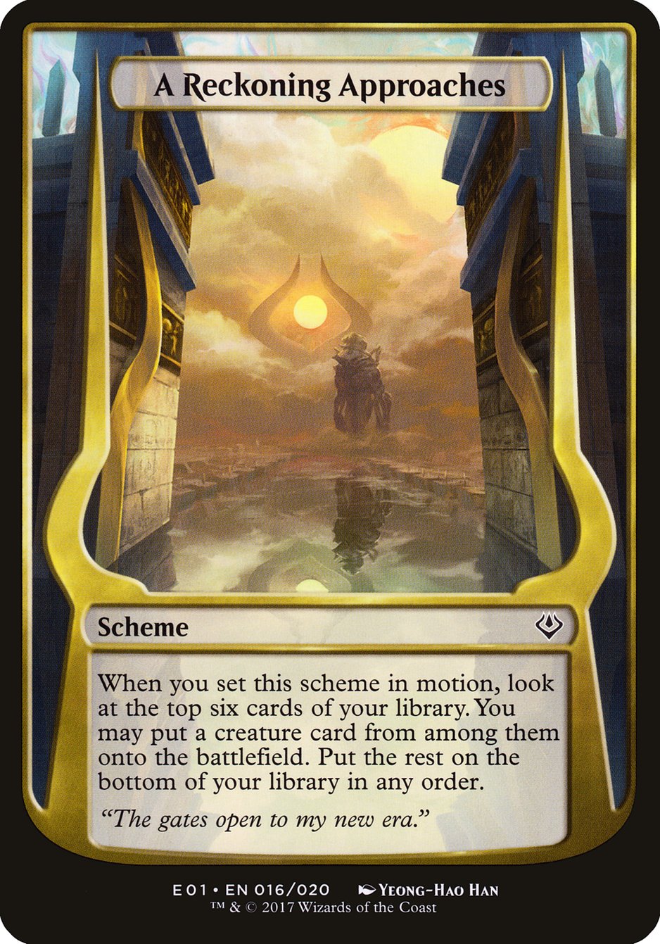A Reckoning Approaches - Archenemy: Nicol Bolas Schemes
