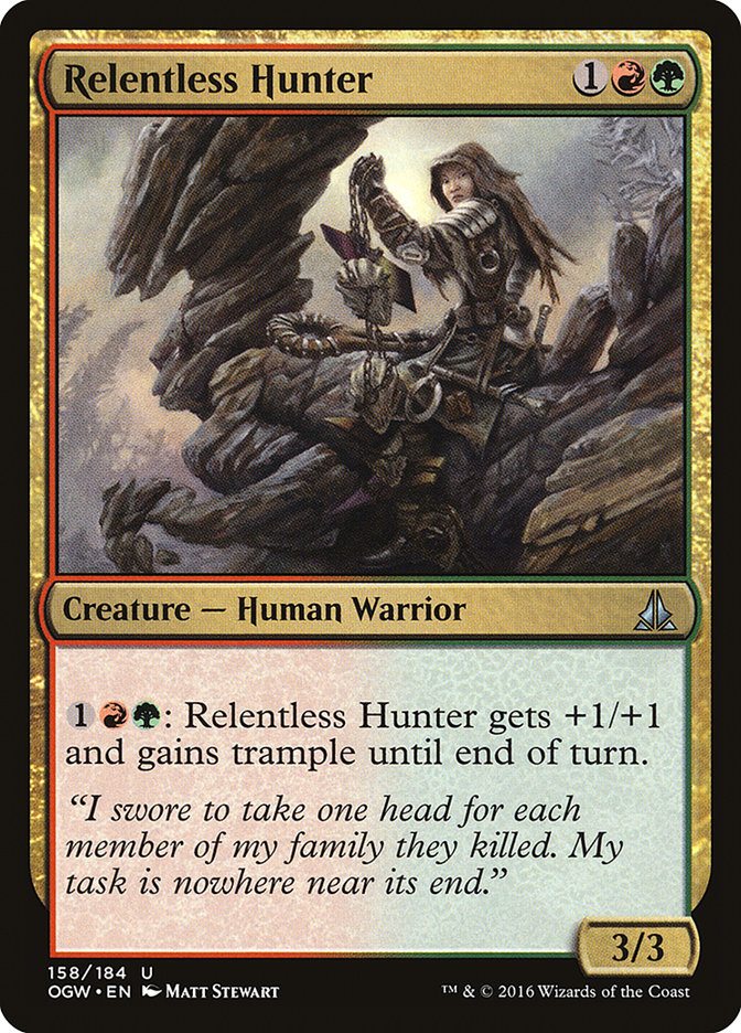 Relentless Hunter - Oath of the Gatewatch (OGW)