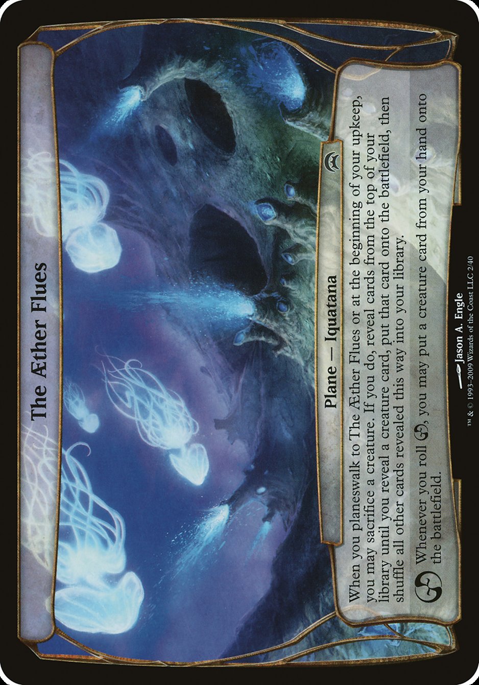 The Aether Flues - MTG Card versions