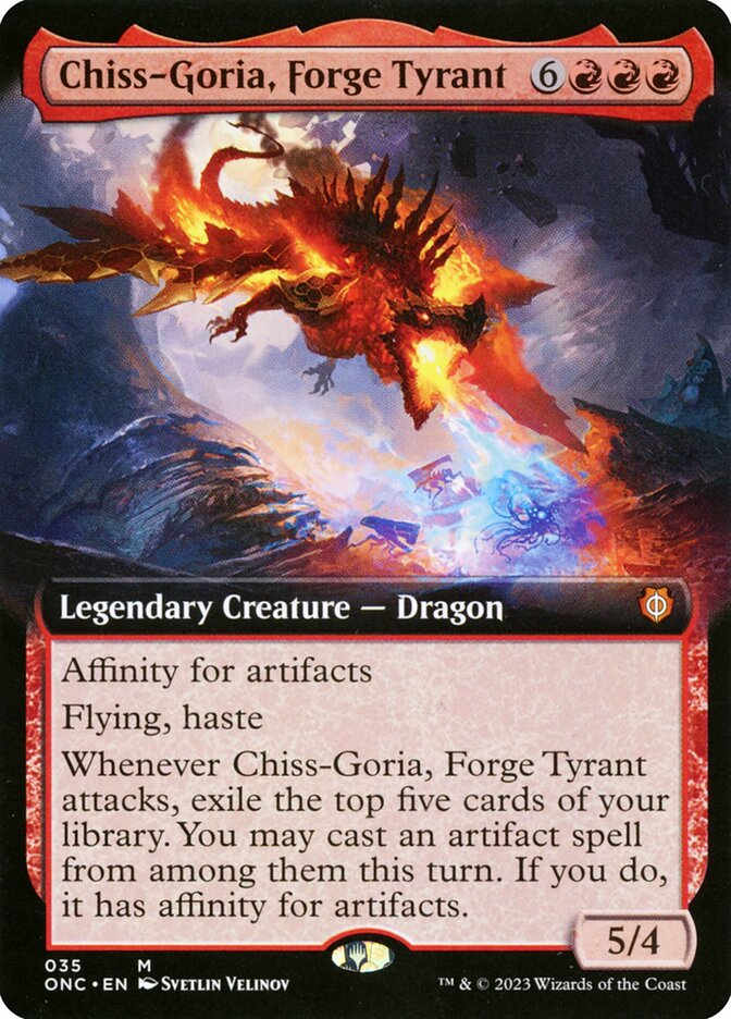 Chiss-Goria, Forge Tyrant - Phyrexia: All Will Be One Commander (ONC)