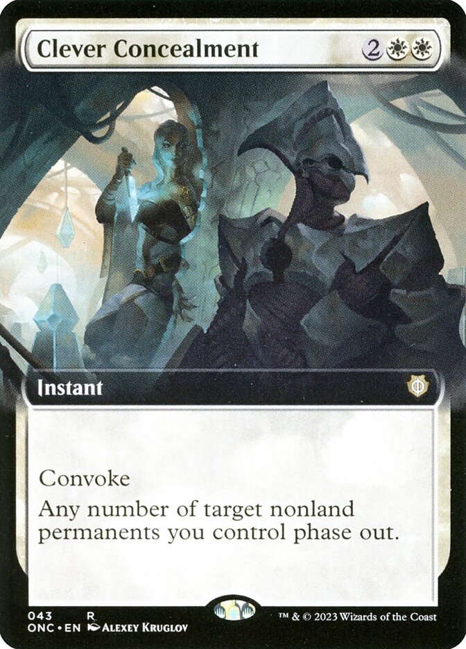 Clever Concealment - Phyrexia: All Will Be One Commander (ONC)