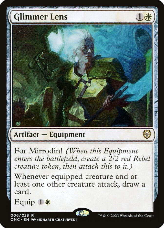 Lente brillante - Phyrexia: All Will Be One Commander (ONC)