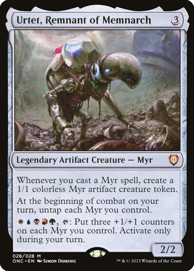 Urtet, Remnant of Memnarch - Phyrexia: All Will Be One Commander (ONC)