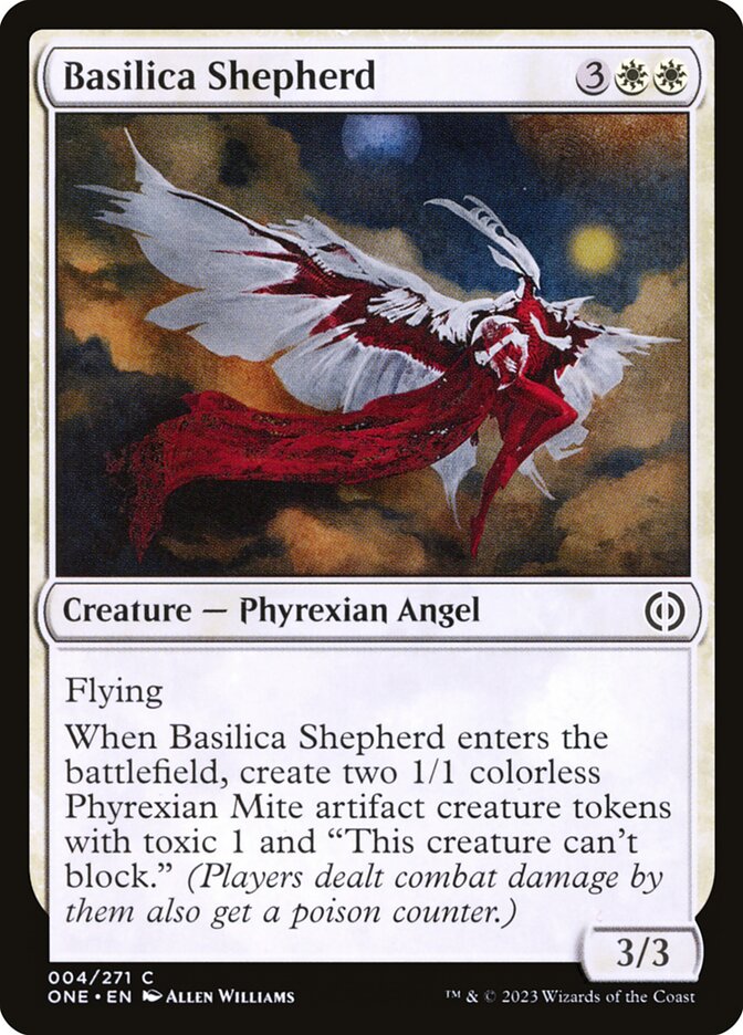 Basilica Shepherd - MTG Card versions