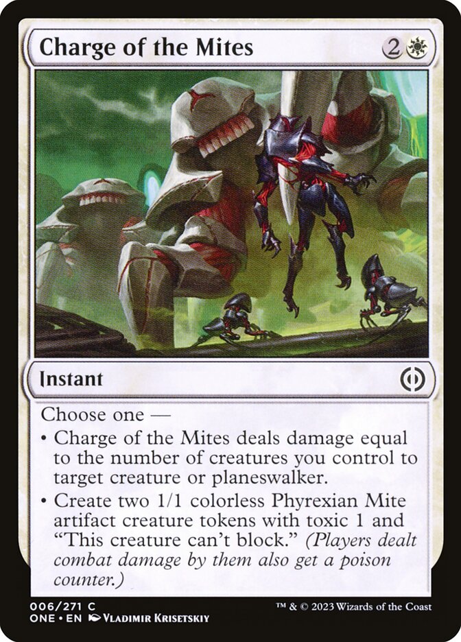 Charge of the Mites - Phyrexia: All Will Be One